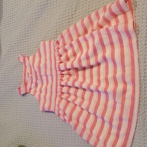 NWT GYMBOREE Girls Pink White Stripe Dress Size 3t (#11)